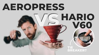 AEROPRESS vs HARIO V60 Which Coffee Brewer is Better FOR YOU [upl. by Greenes]