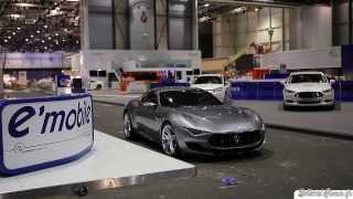 Maserati Alfieri Concept  Driving amp Sound [upl. by Ecinaej766]