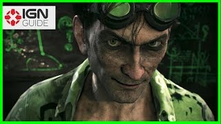 Batman Arkham Knight Panessa Studios Riddler Trophies Part One [upl. by Sana]