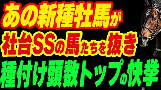 あの新種牡馬が社台SSの馬たちを抜き、種付け頭数トップの快挙 [upl. by Ynohtn449]