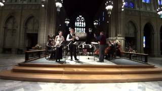 Arrival of the Queen of Sheba  Trinity Chamber Orchestra with Jake amp Sarah [upl. by Yajiv]