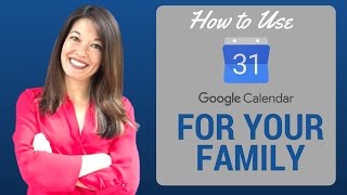 How to Use Google Calendar for Your Family [upl. by Yelwar878]