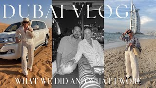 DUBAI HOLIDAY VLOG 2023  What we did Dubai outfits and itinerary [upl. by Bena398]