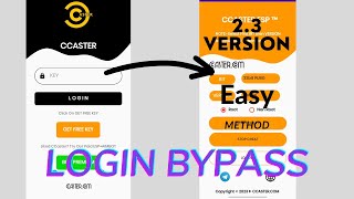 CCASTER ESP 23 Mod APP Bypass Login Easy Method [upl. by Takara]