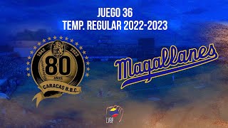 JORNADA 36 RESUMEN Navegantes del Magallanes 15  Leones del Caracas 14  LVBP 2223 2122022 [upl. by Holmes247]