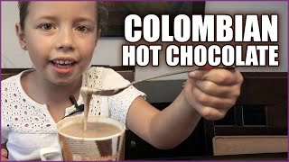 How To Make Colombian Hot Chocolate With Cheese [upl. by Inirt224]