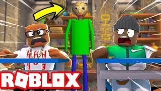 MULTIPLAYER BALDIS SCHOOLHOUSE ESCAPE IN ROBLOX [upl. by Berte]