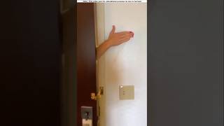 Door Open 🍓 mini wood toywoodworking art skill  hand craft ytshorts [upl. by Wolsniw412]