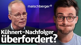 Neuer SPDChef versagt bei Maischberger [upl. by Yleen21]