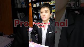 Professional Trader vs Beginner Trader [upl. by Kcirdneked955]