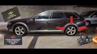 Audi A6 4FC6 Luftfederung  air suspension Repair [upl. by Teemus266]