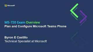 MS720 CERT  Module 1 Plan Configure Microsoft Teams Phone [upl. by Rehotsirhc]