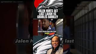 Jalen Hurts get quotLAST LAUGHquot After Losing Bet to Charles Barkley [upl. by Nyleda]