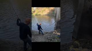 Bridge Fishing for Carp Part 1 [upl. by Jesse]