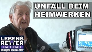 Mit 89 beim Heimwerken verunglückt Senior kommt in die Klinik  Lebensretter hautnah  SAT1 [upl. by Aneetak429]