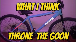 What I think about Throne The goon 29erafter riding it for a month [upl. by Anilam]