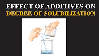 Effect of Additives on Degree of Solubilization  Chemistry Insights By Dr Usman  ChemClarity [upl. by Jezreel]