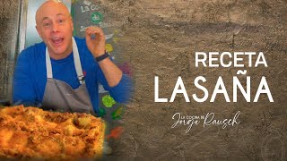 Receta de lasaña l Jorge Rausch [upl. by Ahseram]