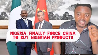 Nigeria Force China to Buy Nigeria products 😂 China to import Agricultural products from Nigeria [upl. by Nyla]