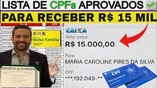 ✔️ URGENTE R15 MIL LIBERADO INDENIZAÇÃO AUXILIO BRASIL EM NOVEMBRO CONFIRA QUEM VAI RECEBER [upl. by Charis]