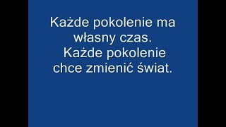 Kombii  Pokolenie Tekst [upl. by Aivlys]