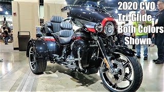 2020 HarleyDavidson CVO TriGlide quotFirst Lookquot│All Colors Shown [upl. by Akienaj]