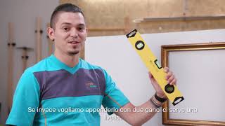 Coop EdileHobby Tutorial Appendere i quadri facilmente [upl. by Snashall581]