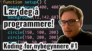 Lær deg å programmere Koding for nybegynnere 1 [upl. by Phippen653]