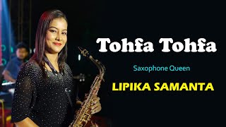 Saxophone Music  Tohfa Tohfa Laya Laya  Saxophonist Lipika Samanta  प्यार का तोफा तेरा  Lipika [upl. by Inilam]