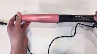 REMINGTON Pro Pearl Ceramic Conical Curling Wand Digital Controls  10 Heat Settings Review [upl. by Sivel]