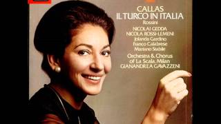 MARIA CALLAS  IL TURCO IN ITALIA [upl. by Cirdek330]