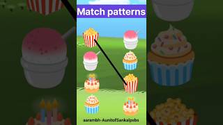 match the patterns  kids activities  home education shorts kidslearning kidsfun [upl. by Lustig147]