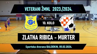 VETERANI ŽMNL ZLATNA RIBICA  MURTER 24 04022024 [upl. by Eyoj509]