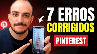 7 ERROS QUE TE IMPEDEM DE VENDER NO PINTEREST Pinterest para Afiliados [upl. by Janis]