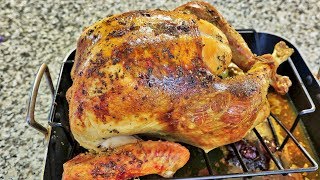 Como Hacer Pavo al Horno Facil [upl. by Kcirdez659]