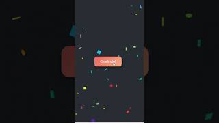 Confetti Explosion Button coding programming css html javascript youtubeshorts short youtube [upl. by Yaakov]