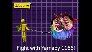 Poppy Playtime Chapter 4 Fight with Yarnaby 1166 New VHS Tape [upl. by Mace]