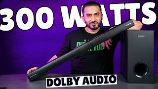 EGATE 300W Dolby Audio 21 Channel Home Theatre Sound bar Unboxing amp Review  Born Creator [upl. by Harper]