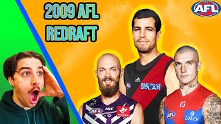 Redrafting the 2009 AFL DRAFT🔥 [upl. by Crofoot817]