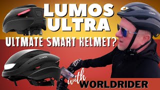 Lumos Ultra Smart Helmet Is it any good Where does it fail The WorldRider Review [upl. by Godiva816]