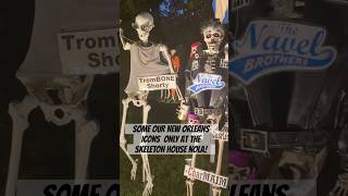 Some our NEW Orleans ICONS “ONLY” at the SKELETON HOUSE NOLA ​⁠skeletonhousenola227 halloween [upl. by Niwrek]