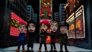 Backstreet Boys  Christmas In New York Official Music Video [upl. by Ahtnamys992]