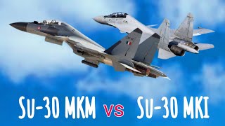 When the Su30 MKM and Su30 MKI compete in the air who is superior [upl. by Battista]