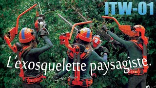 Exosquelette EXHAUSS HPXO pour paysagiste  PASSION JARDINS [upl. by Peppi]