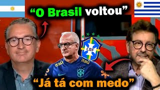 ARGENTINO EXPLICA PORQUE BRASIL DE DORIVAL É FAVORITAÇO [upl. by Muller]