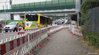 Dresdner Bahn Baustelle Wolziger Zeile amp Attilastraße Sep 2024 [upl. by Ellemrac]