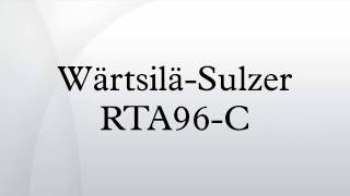 WärtsiläSulzer RTA96C [upl. by Oralle151]