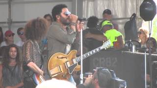 LENNY KRAVITZ quotI Belong To Youquot live at Jazz Fest 2015 [upl. by Dlnaod]