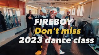 Fireboy dance class 2023 part 2 [upl. by Mingche972]