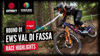 EWS Val Di Fassa Trentino Full Highlights  Enduro World Series 2021 Round 1 [upl. by Anyat705]